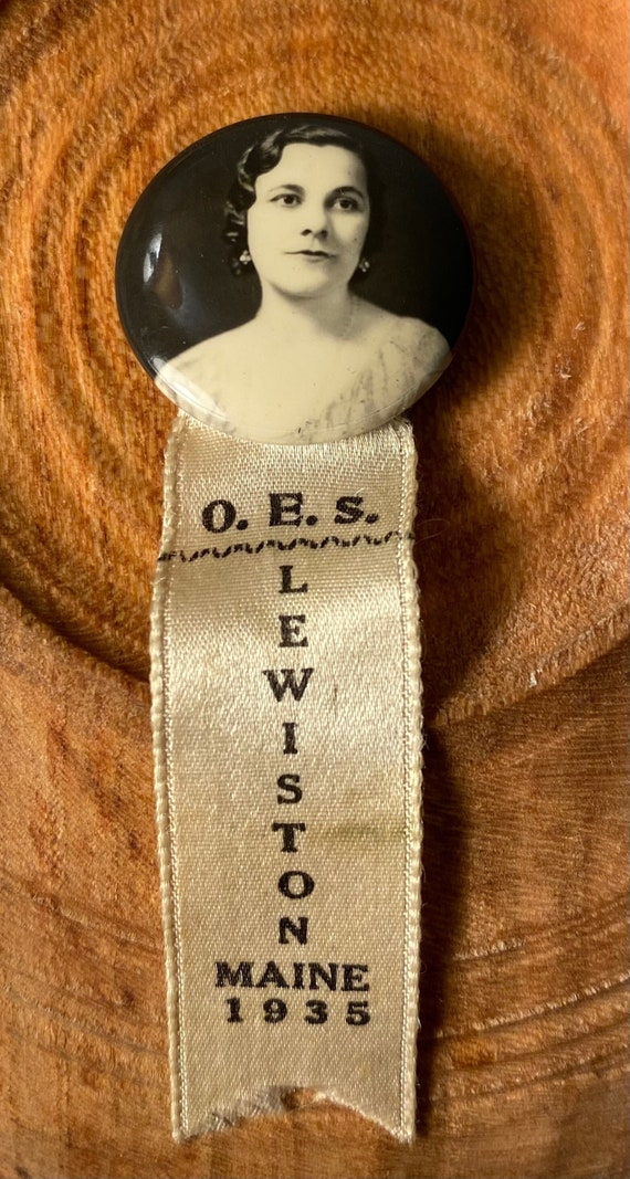 VTG 1935 Order of the Eastern Star Lewiston Maine… - image 1