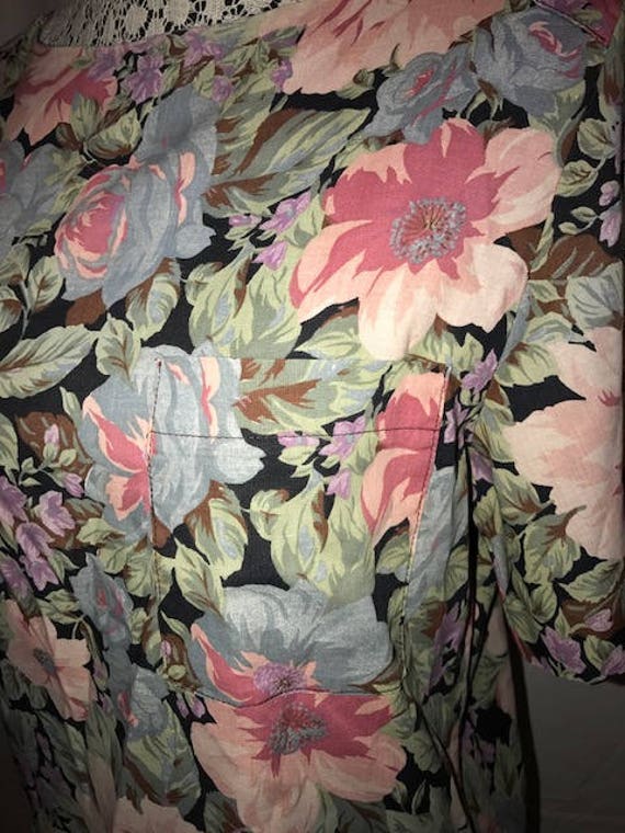 Vintage 1980's Floral Top / size 7/8 / by Sag Har… - image 3