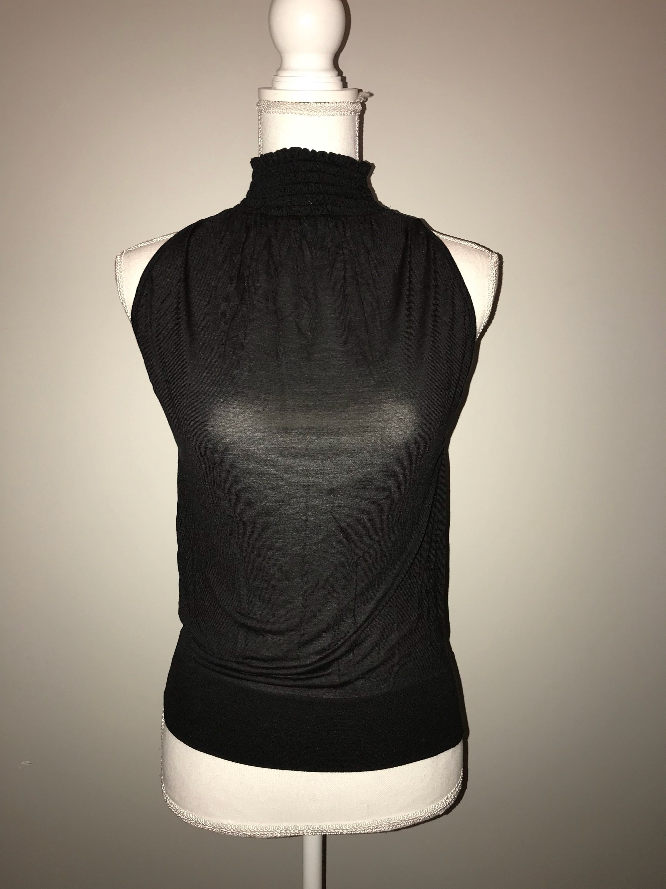 Mens Sleeveless Turtleneck Shirt Etsy