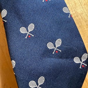 VTG 70&#39;s Racket Necktie / by The Young Men&#39;s Shop