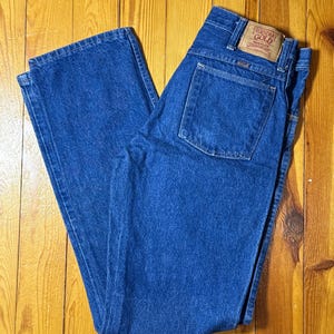 VTG 90s Legendary Gold Straight Leg Jeans / size 30 x 34 / by Rustler