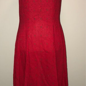 VTG 90's Red Maxi / size 8P / no tag