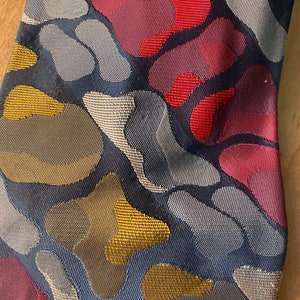 VTG 60&#39;s Handmade by Marilyn Abstract Necktie