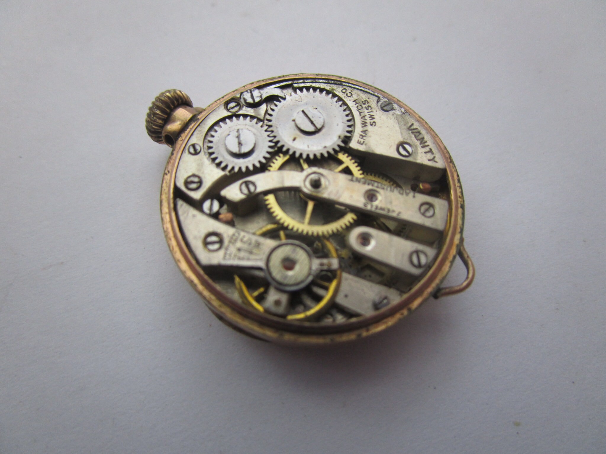 Antique Gold Filled Vanity R Ladies Watch Era Watch Co Swiss  display picture 2