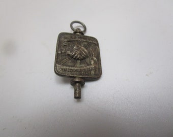 Antique Silver University of Tennessee Key Charm or Pendant Marketing Retailing