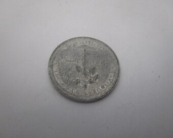Rare 1902 Antique West Indian Exposition Lucky Medicine Coin Token