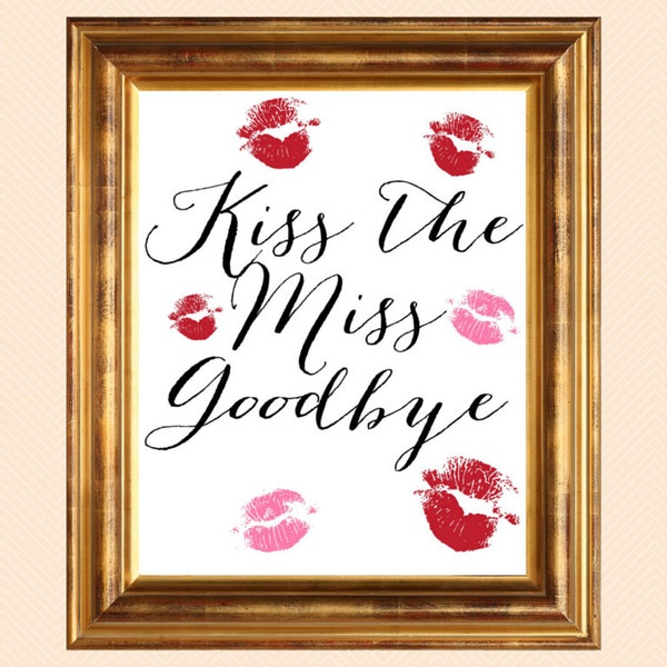 Kiss the Single Life - Etsy