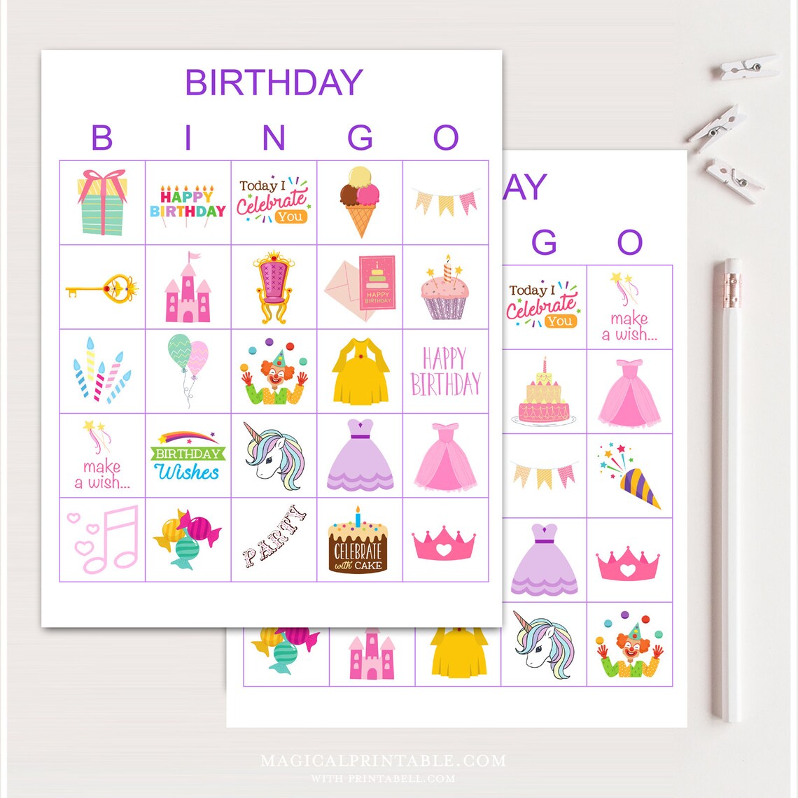birthday bingo printable printable world holiday
