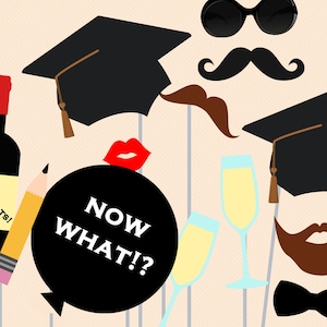 Print Yourself Graduation Photo Booth Party Props