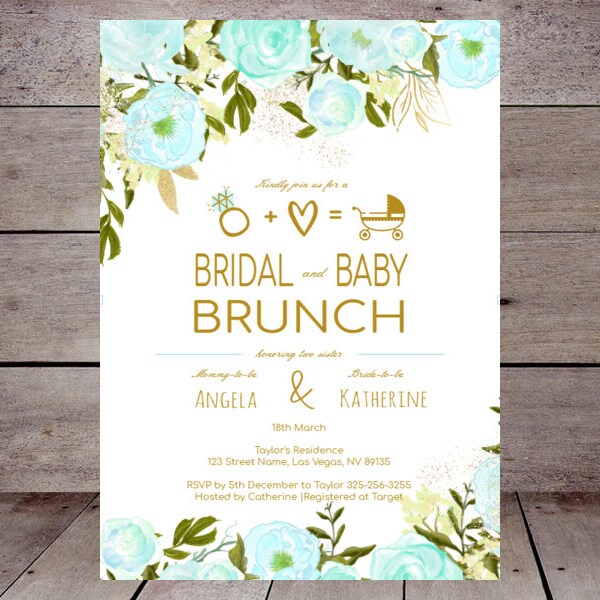 Joint Wedding Shower Etsy