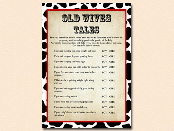 old wives tales baby