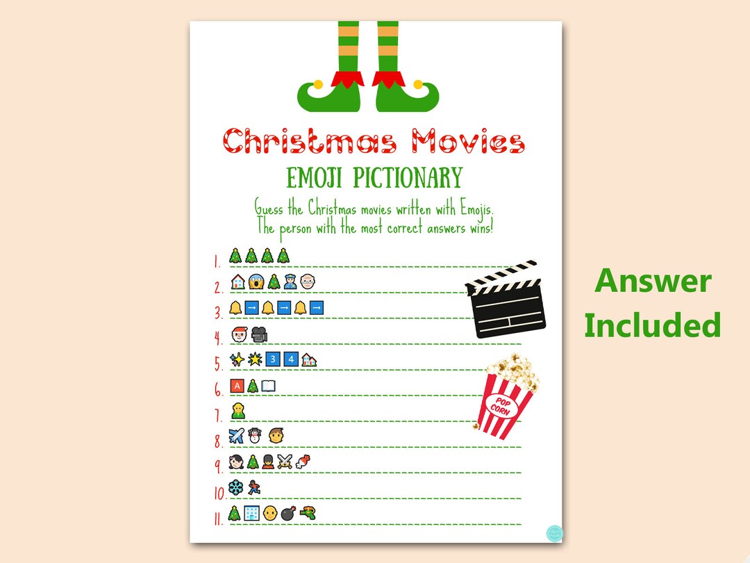 Christmas Movie Game Guess Christmas Movie Christmas Family Game Christmas Movie Game Guess Christmas Movie Christmas Family Game