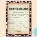 see more listings in the Baby Shower Games section