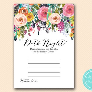 cartão de ideia para data e noite, jogos florais de chá de panela de jardim, cartões de noiva de jardim ao ar livre, flores, jogos de chá de casamento BS138