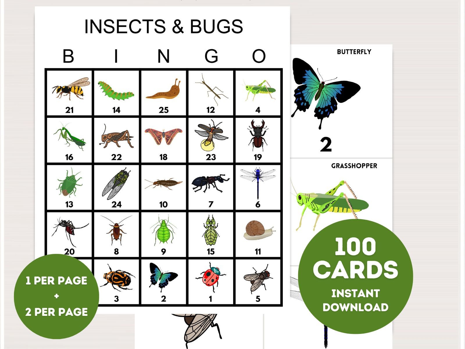 100x Insect and Bugs Bingo Cards, Printable Birthday Party Bingo, Party Bingo Game, Birthday Game, Insect Bingo Game, Bs701 JK - Etsy 100x-insect-and-bugs-bingo-cards-printable-birthday-party-bingo-party-bingo-game-birthday-game-insect-bingo-game-bs701-jk-etsy
