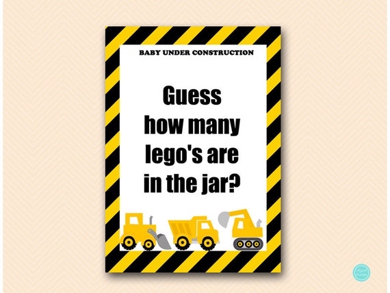 wallpapers Guess How Many Legos In The Jar Printable etsy