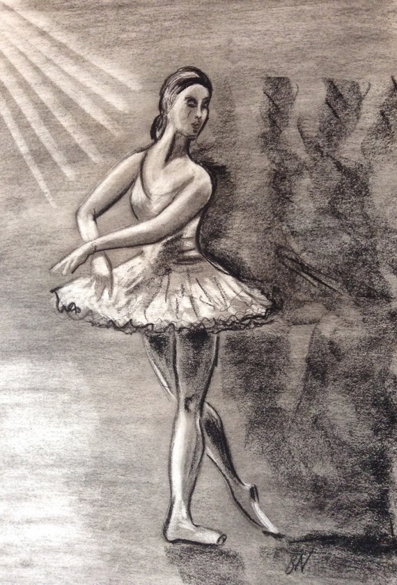 Ballerina Charcoal | Etsy