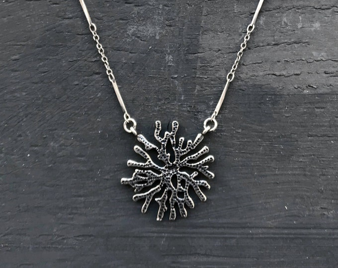 Snowflake Necklace Snowflake Necklace Gold Snowflake Necklace Silver Snowflake Necklace Men Matt Gold Pendant Oxidized Silver Necklace