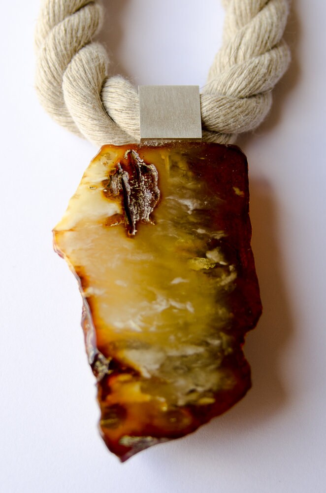 Anhänger Sterling Silber 925 baltischer Bernstein MOSAIK | Etsy