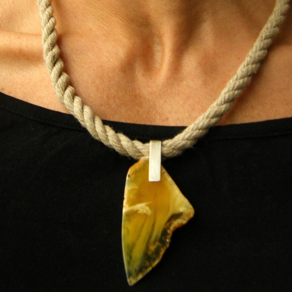 Amber Pendant UNIQUE-Handmade giftbox New for she nuggets sterling Silver 925 YELLOW natur amberstone modern design with chain