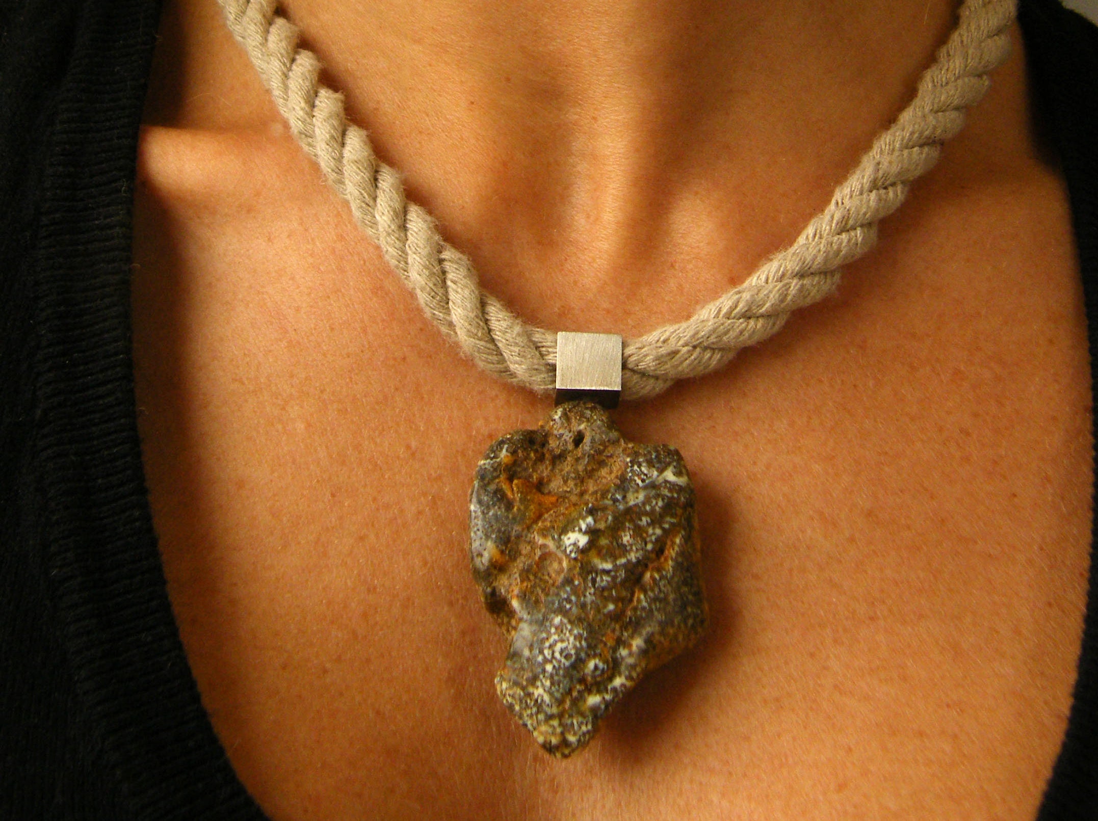 Pendant, Genuine Baltic Amber Pendant, Silver 925, BLUE Brown, yellow, genuine amberstone  New, UNIQUE