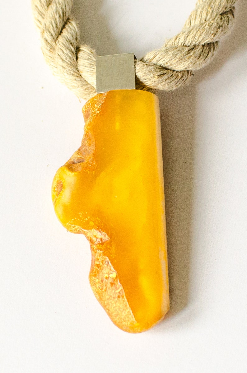 Amber Pendant UNIQUE-Handmade giftbox New for she nuggets sterling Silver 925 YELLOW natur amberstone modern design with chain