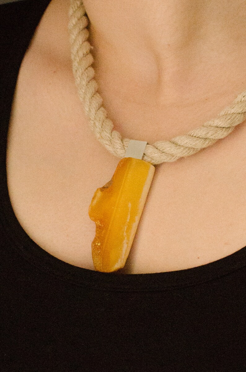 Amber Pendant UNIQUE-Handmade giftbox New for she nuggets sterling Silver 925 YELLOW natur amberstone modern design with chain