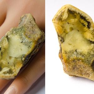 Amber Ring, sterling Silver 925 green  bärnsten,genuine amberstone,modern design,for she,giftbox,New,UNIQUEHandmade
