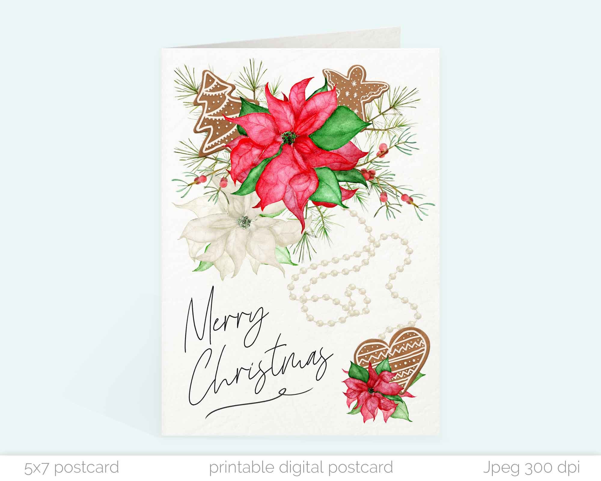 Funny Christmas Card Printable Christmas Card Instant Download | Etsy