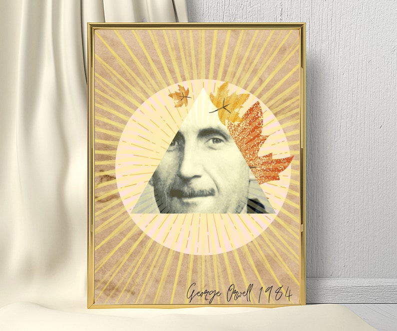 Eric Arthur Blair GEORGE ORWELL 1984 printable art collection 3rd edition