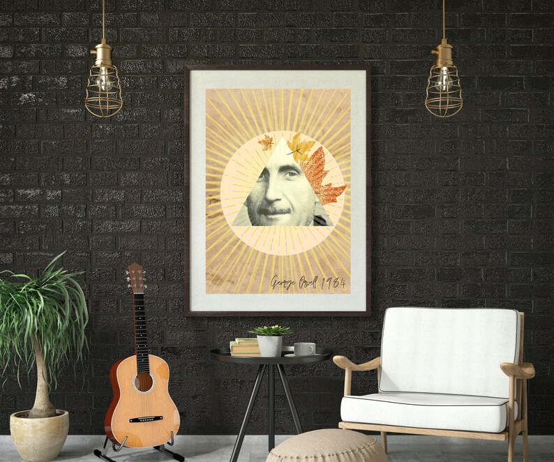 Eric Arthur Blair GEORGE ORWELL 1984 printable art collection 3rd edition