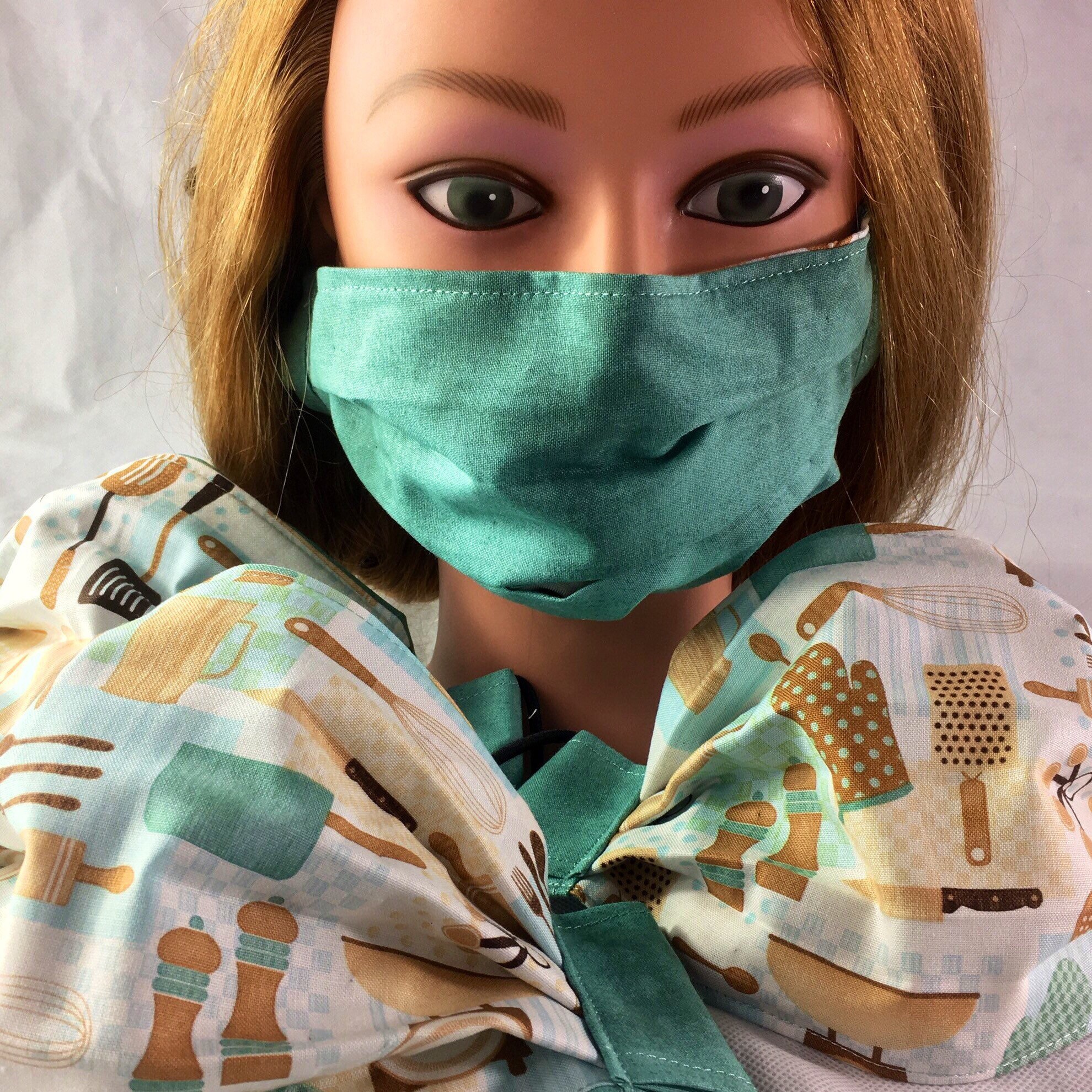 Bakers face mask/ Kitchenware/ cooking/ baking/ face mask/ Etsy