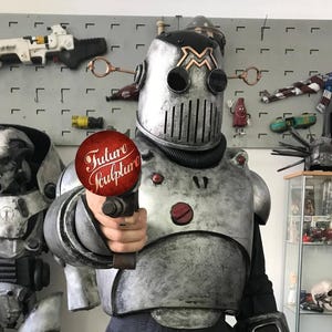 Costume da armatura completa da meccanicista ispirato a Fallout per cosplay