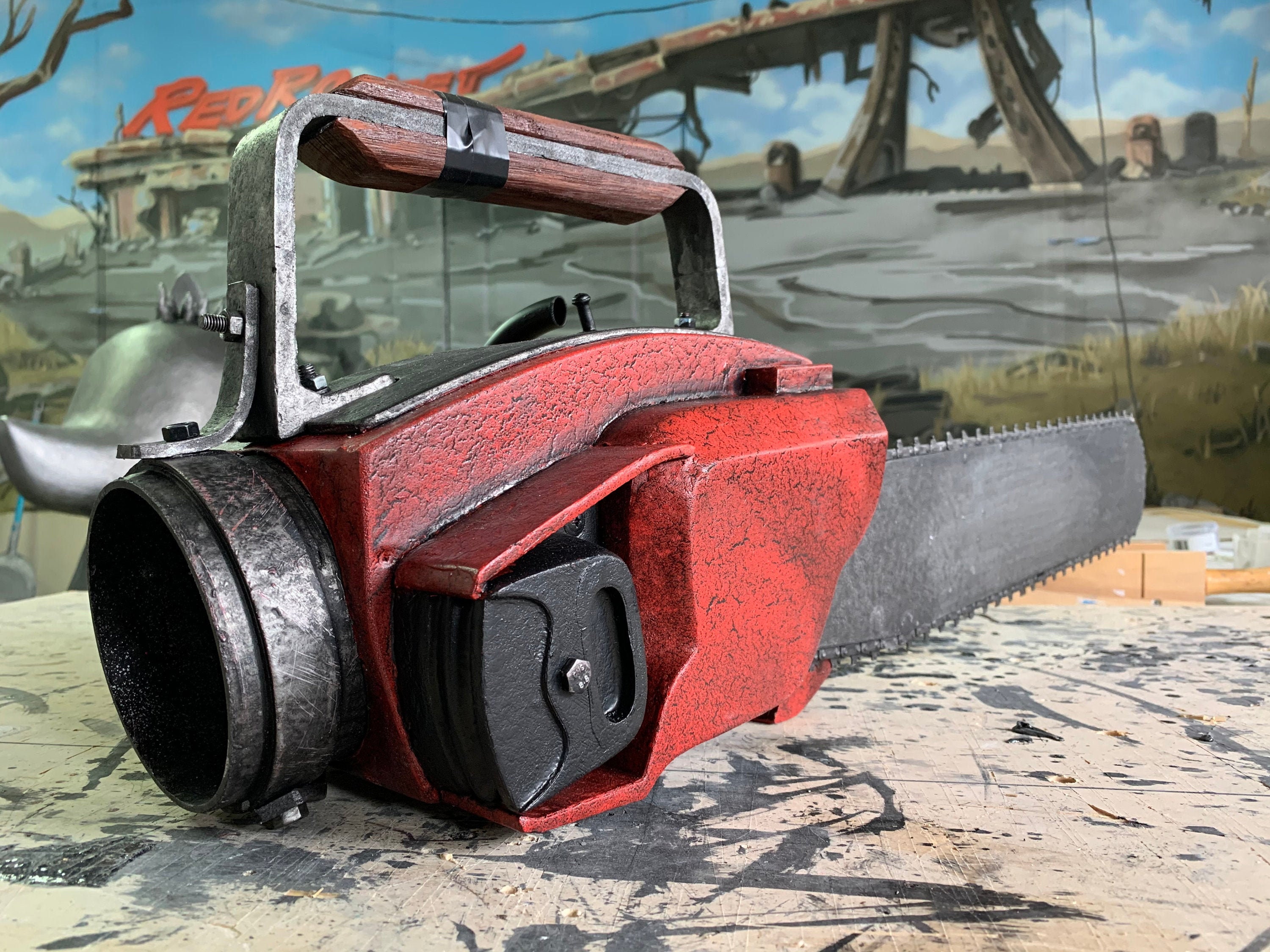 Chainsaw Hand V2 Inspired by Evil Dead Etsy Australia