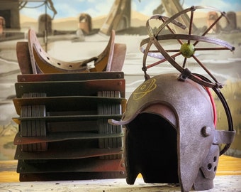 High Confessor Tektus helmet and chestpiece prop Fallout inspired