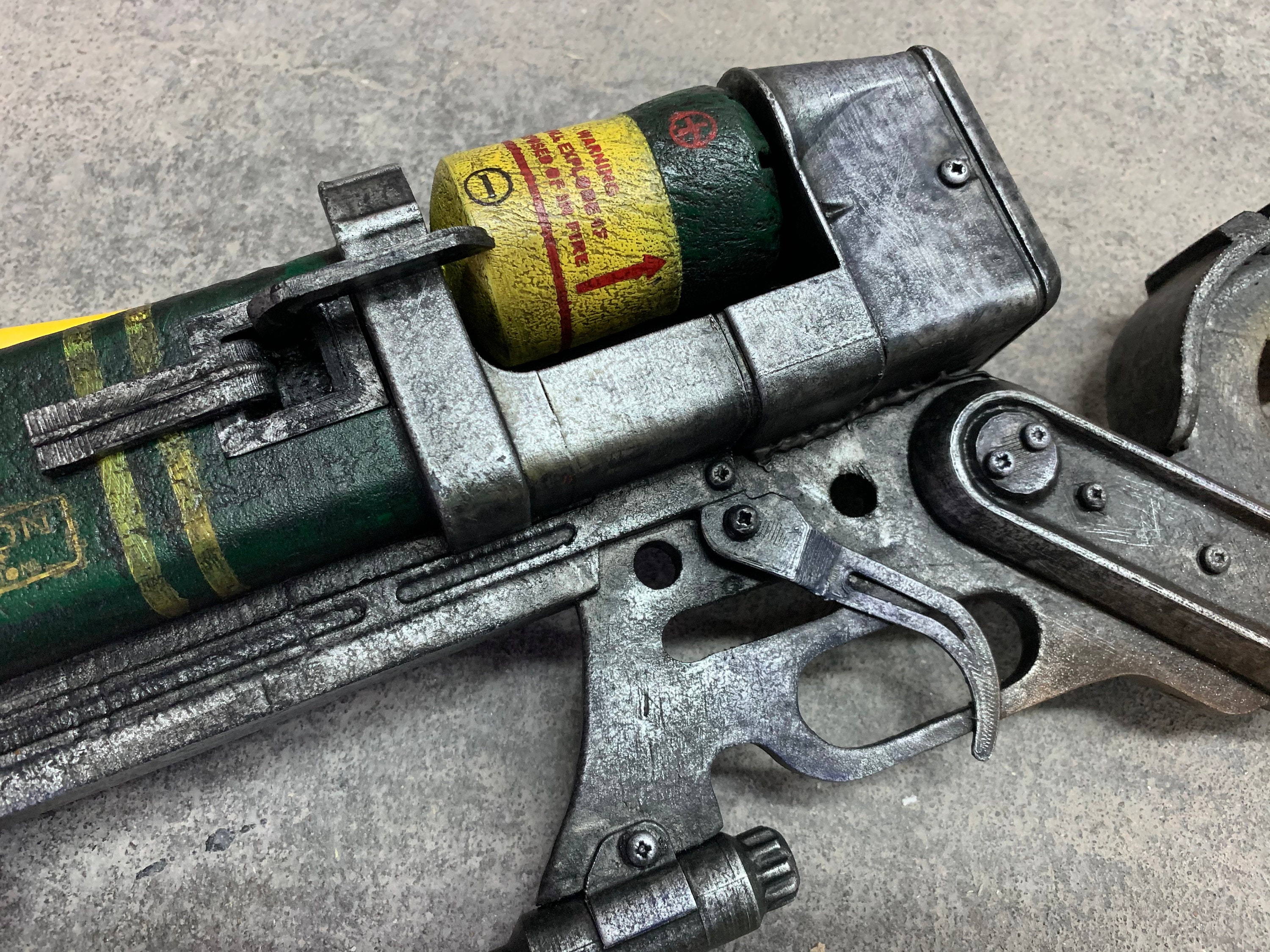 Laser Rifle Fallout AER9 Inspired Cosplay Prop Etsy UK