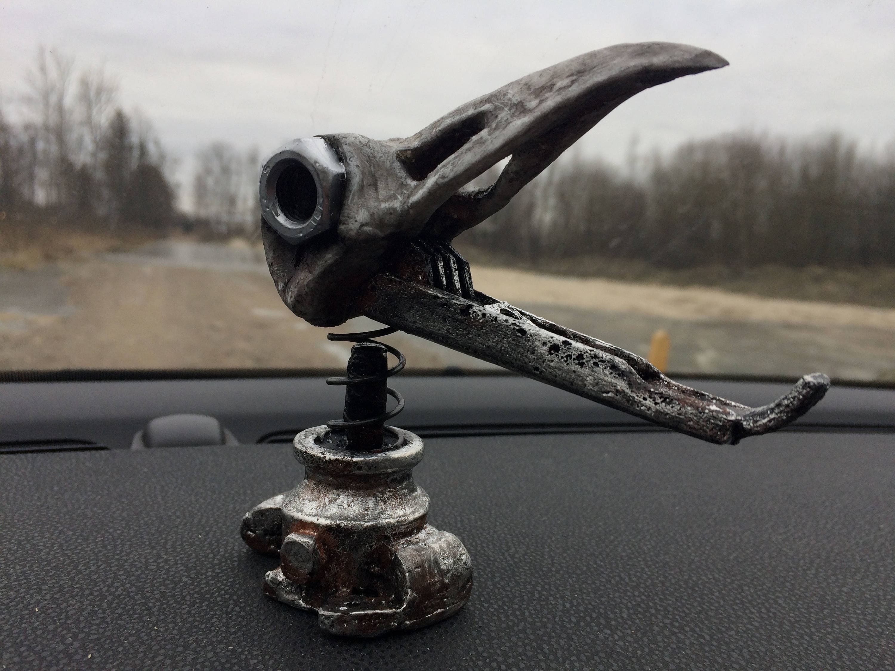 Nux 's Bird Bobblehead Mad Max Fury Road Wasteland Post
