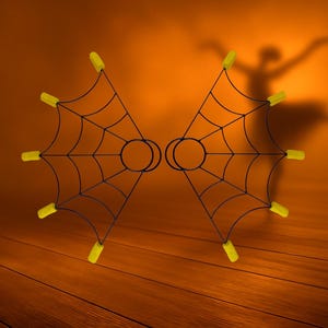 Handcrafted Fire Fans for Belly Dancers & Fire Performers, 10 Kevlar Wicks, Lightweight and Durable, Perfect for Stage, Festivals, Flow Arts