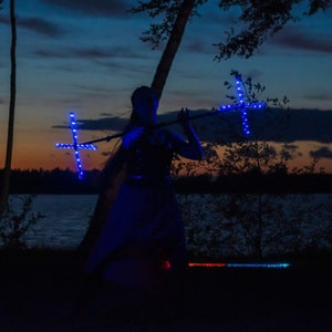 Dragon Staff Multicolor LED remote controll + FREE GIFT * Dance * Performers * Festival Prop * For Beginners and Advanced