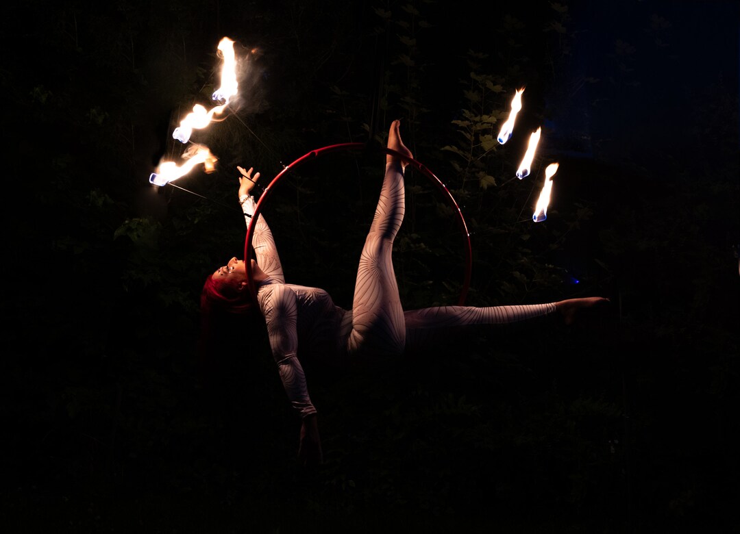 Detachable Fire Aerial Prongs, Travel-friendly, Aerial Lyra Dance Prop ...