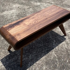 Mid Century Modern Coffee Table, Modern Coffee Table, Walnut Coffee Table, Coffee Table image 10