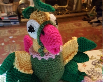 Rupert the Rooster:  Crochet patter for cute Rooster toy.  Part of the Chinese Year collection.