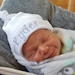Personalized newborn baby hat baby girl baby boy 