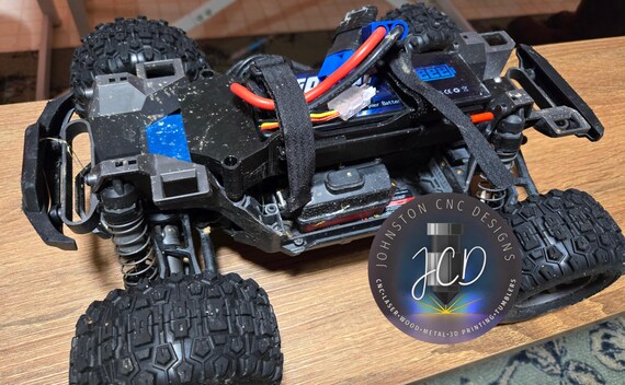 Mini Maxx | Battery Tray Kit 2S Lipo | RC Car | 3D Print | Aftermarket Large Battery Tray | Large Battery Conversion Kit | CONSUMABLE Part