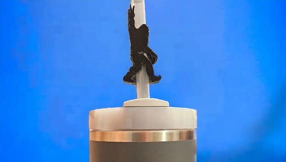 Bigfoot Straw Charm Tumbler Accessories 40oz 3D Printed PLA Color Options