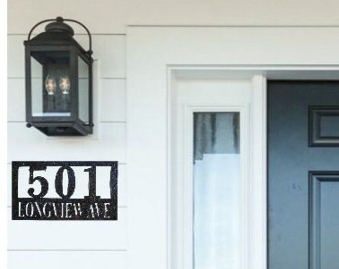 Custom Metal House Numbers! - Plasma Art - DIY 