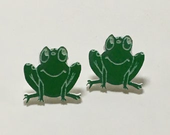 Frog Earrings