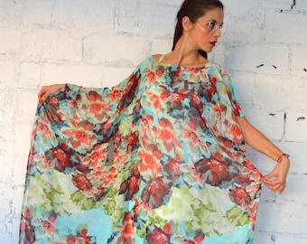 Tunic Dress, Floral Tunic, Women Tunic, Summer Tunic, Loose Tunic, Tunic Top, Tunics Plus Size, Maternity Top