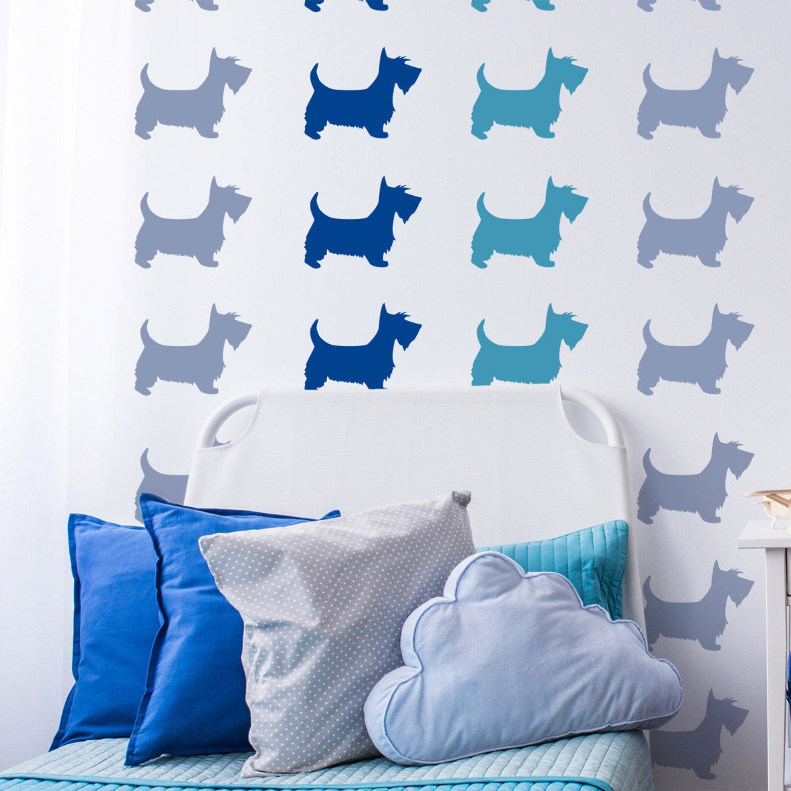 Scottie Dog Stencil 20 X 15.8 Cm Reusable Dog Template by Etsy UK