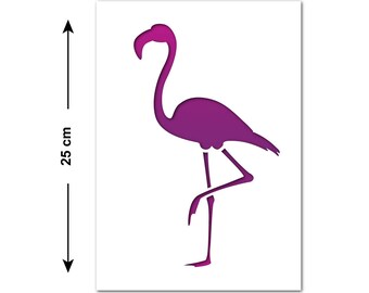 FINGERINSPIRE Pochoirs Flamants Roses Pour Peinture 30x30cm | FindTheDeal